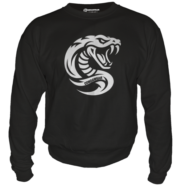 Black condawear Sweatshirt Front Combat