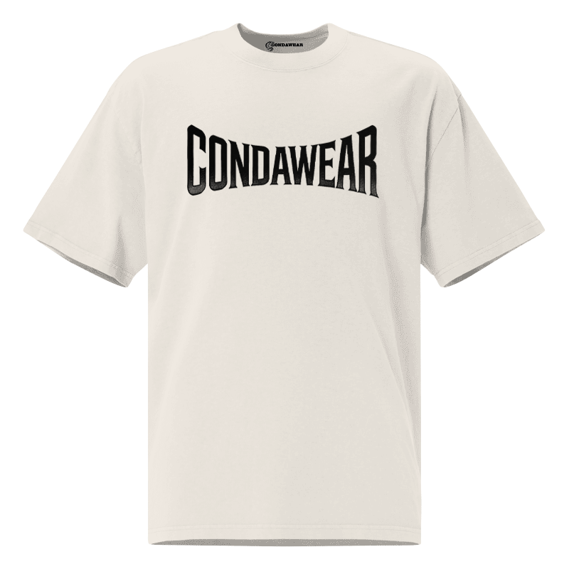 Oversize T Faded Bone Front Cobraline
