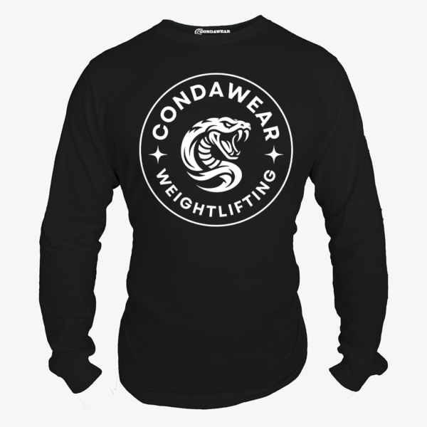 Powerlift condawear longsleeve Black front