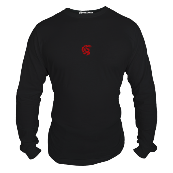 condawear longsleeve Black front shadow fang