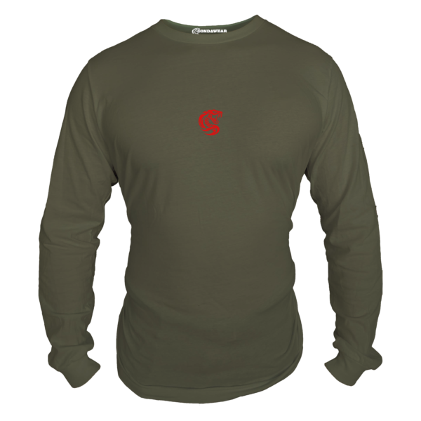 condawear longsleeve Military Green front Shadow Fang