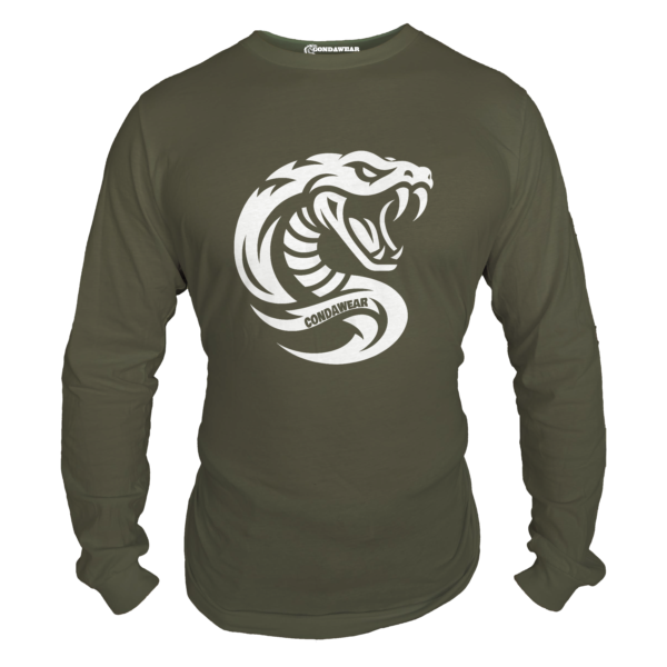 condawear longsleeve Military Green front copy Combat