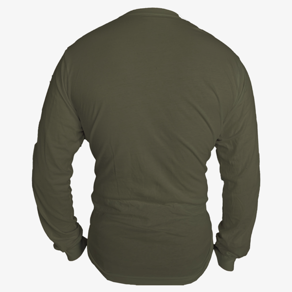 condawear Signature longsleeve Miltary Green back