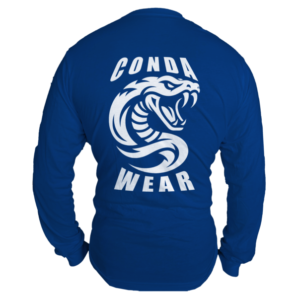 condawear longsleeve True Royal back copy Original