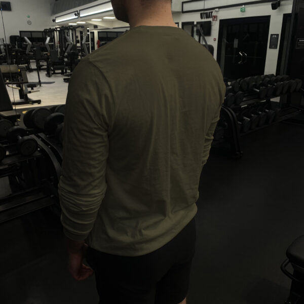 Military Green Long Sleeve Black