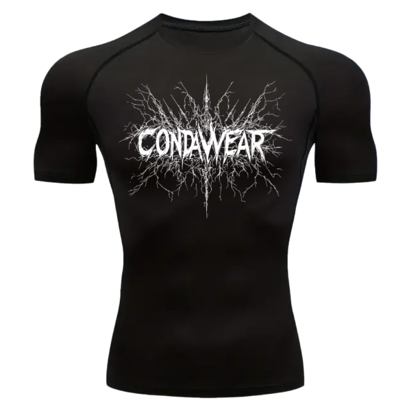 Compression T shirt Front Electroplasm